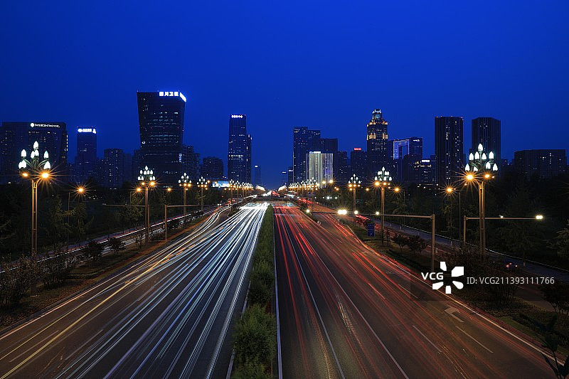 天府大道图片素材