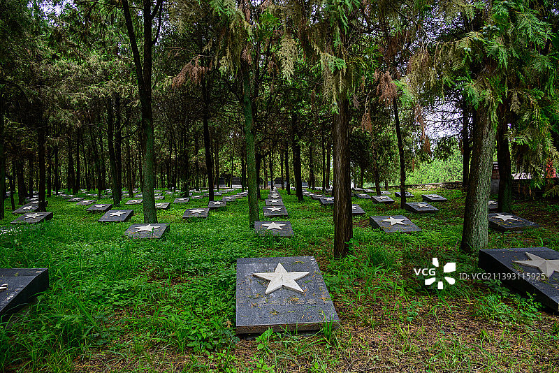 孟良崮战役纪念馆位于山东省临沂市蒙阴县垛庄镇，图片素材