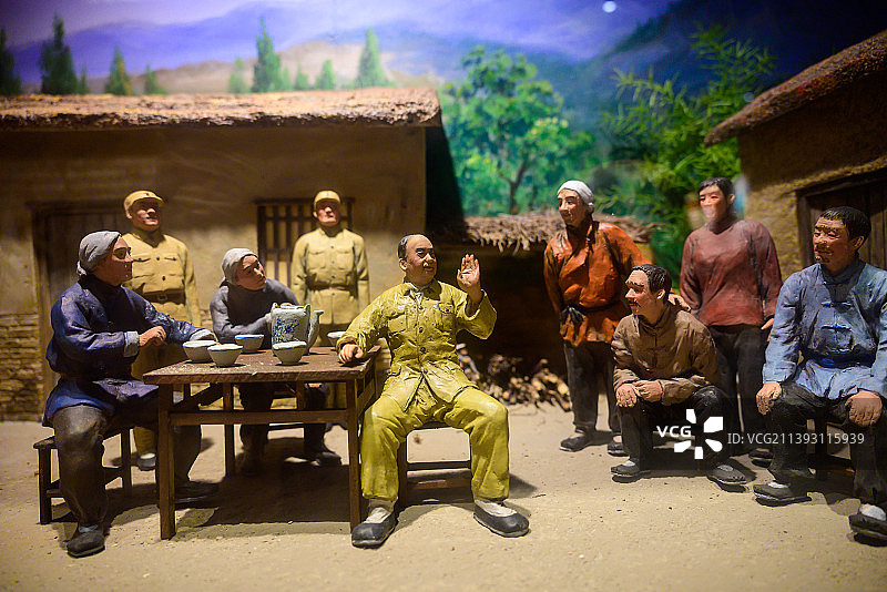 孟良崮战役纪念馆位于山东省临沂市蒙阴县垛庄镇，图片素材