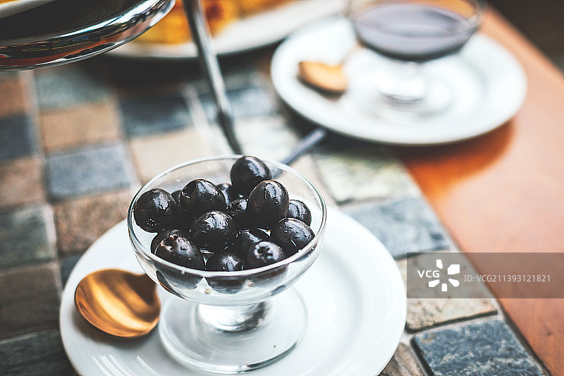 斯里兰卡康提拉德酒店的下午茶2图片素材