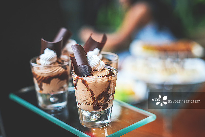 斯里兰卡康提拉德酒店的下午茶，斯里兰卡中央省图片素材