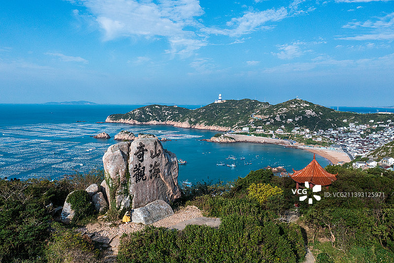 枸杞岛被称为东方的“小希腊”。位于浙江省舟山市嵊泗列岛东部，是列岛中仅次于泗礁的第二大岛图片素材