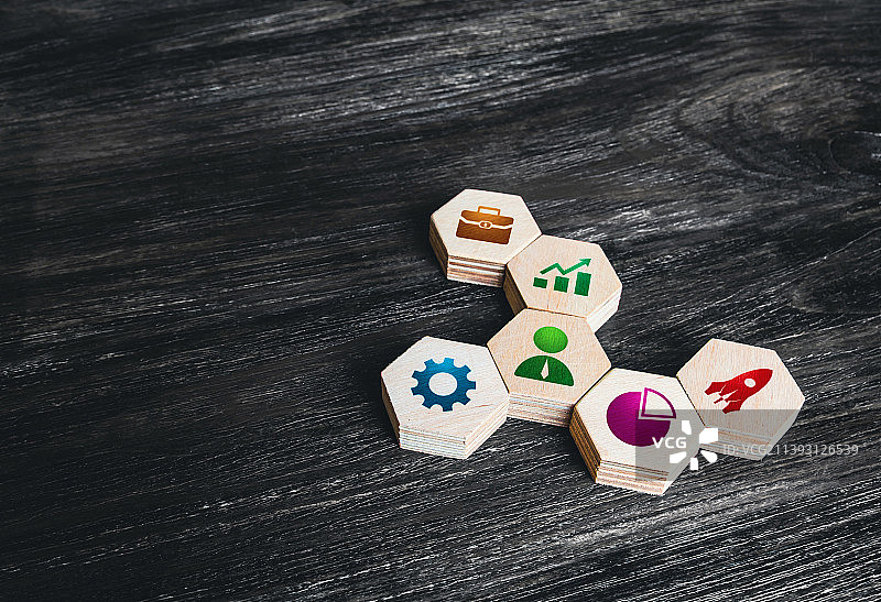 在乌克兰开展业务的指标和属性图片素材