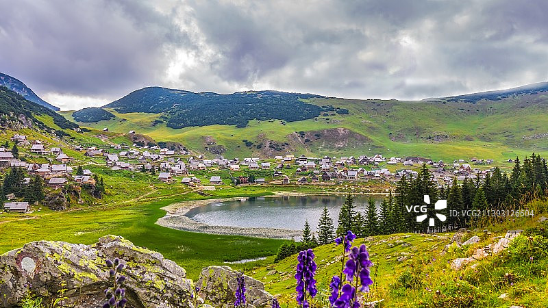 波斯尼亚和黑塞哥维那湖光山色美景图片素材