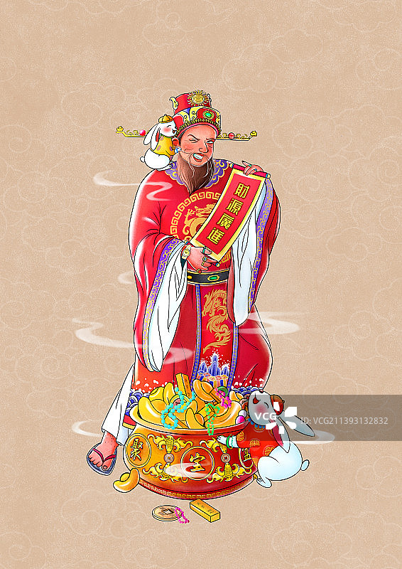 财神国风图片素材