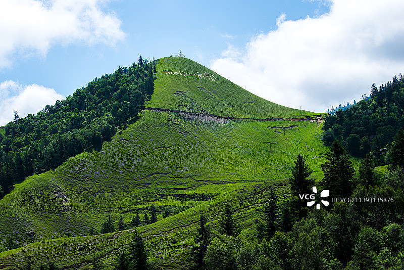 青海坎布拉，人生必去的山水秘境图片素材