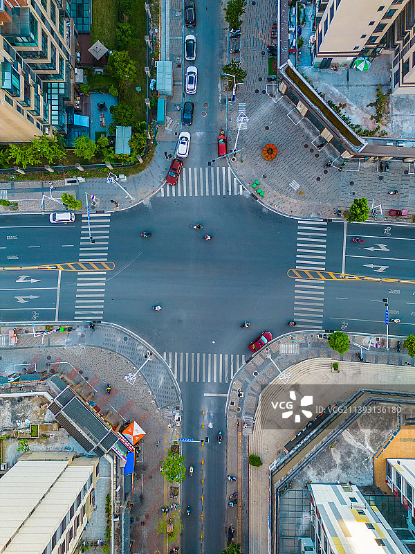 桂林七星区万达商圈的交通图片素材