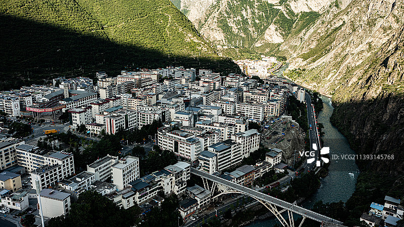 阿坝自治州，理县图片素材