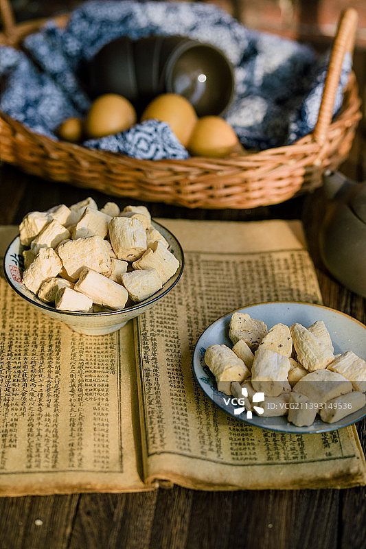 民间传统美食：手工姜糖图片素材