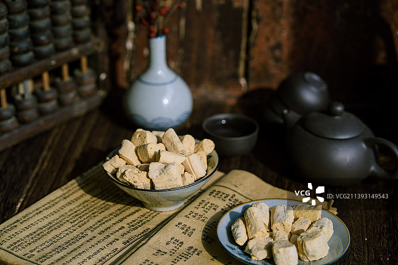 民间传统美食：手工姜糖图片素材