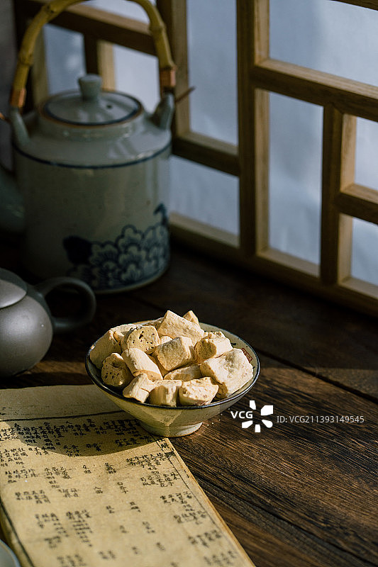 民间传统美食：手工姜糖图片素材