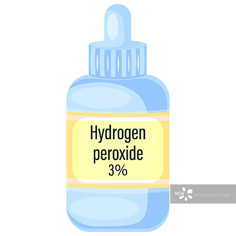 塑料瓶中的过氧化氢图片素材