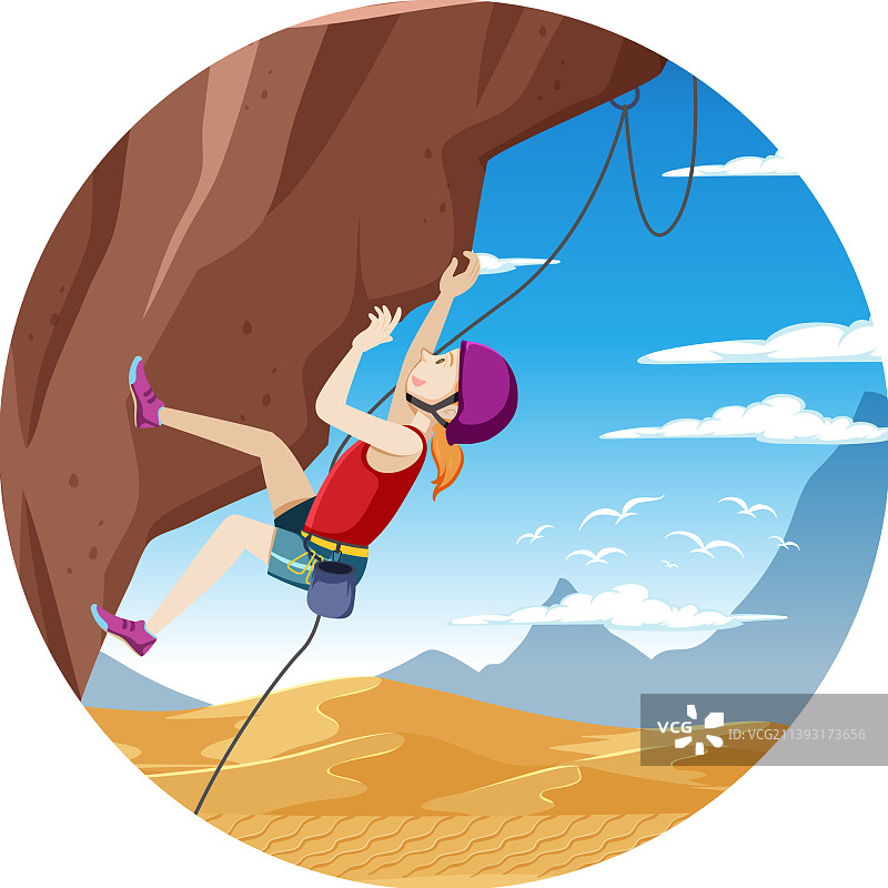 孤立的攀岩徽章图片素材