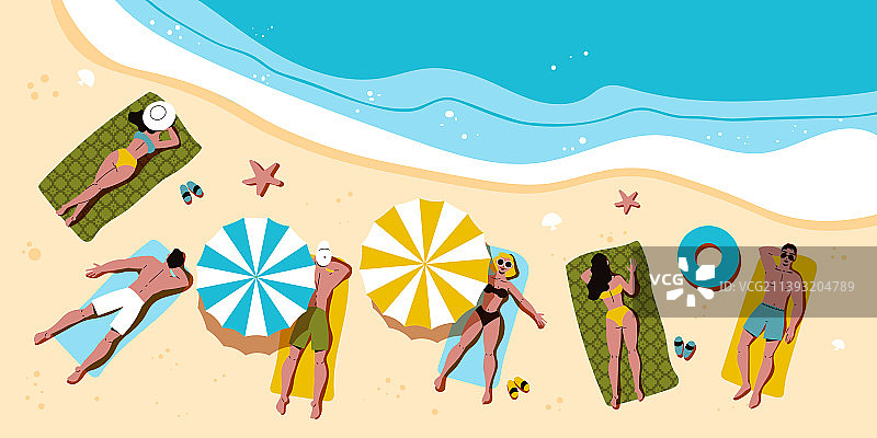 热带海滩图片素材