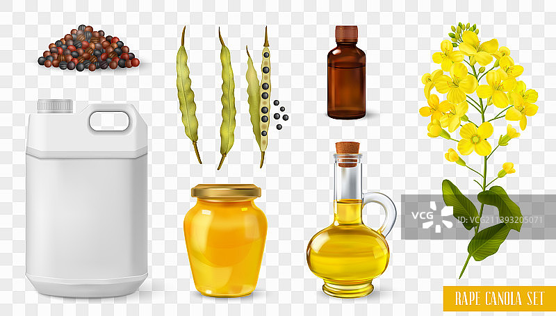 油菜籽透明素材图片素材