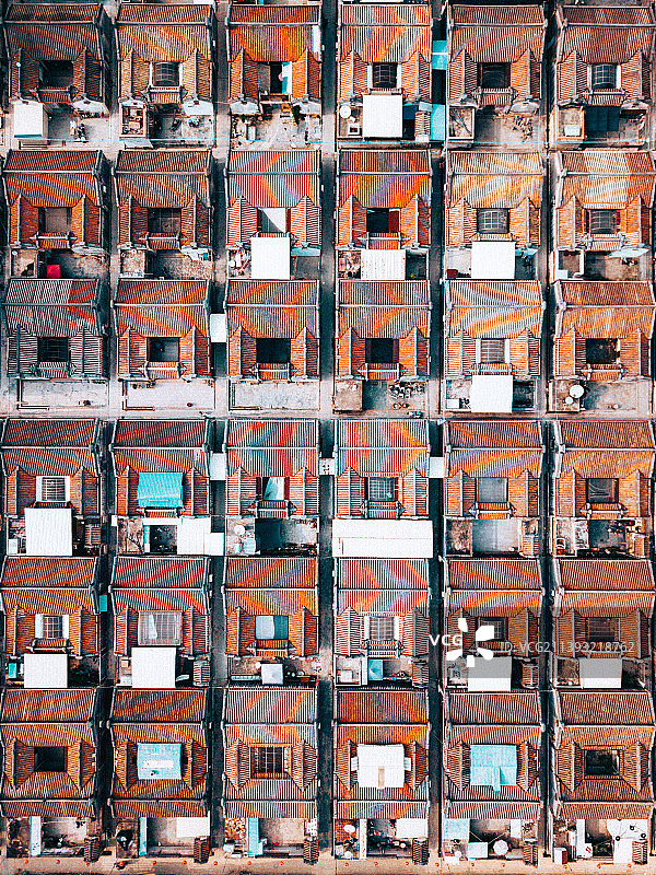 航拍汕头潮阳区老厝图片素材