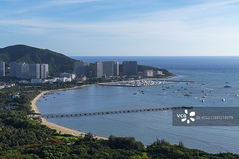 三亚鹿回头风景区/海南旅游/三亚城市风光图片素材