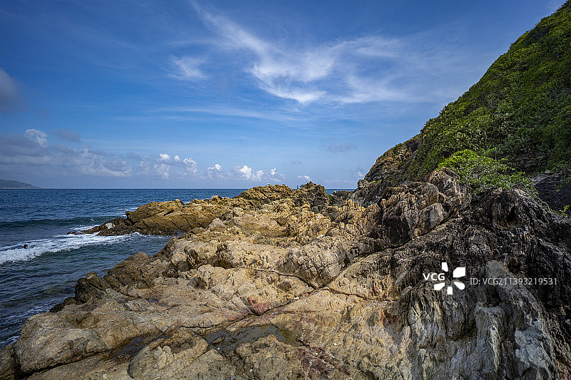 三亚鹿回头角海难/海难旅游图片素材