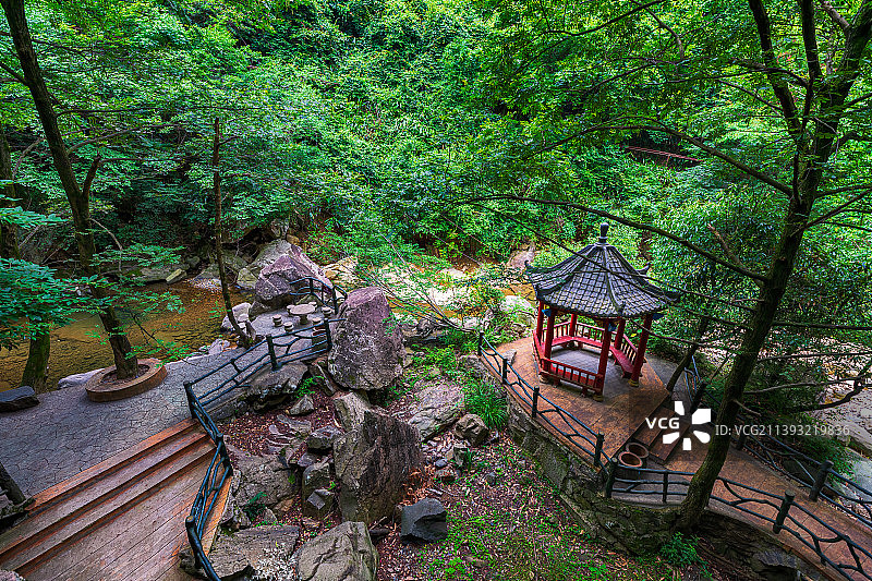 浙江省安吉县-浙北大峡谷（45）图片素材