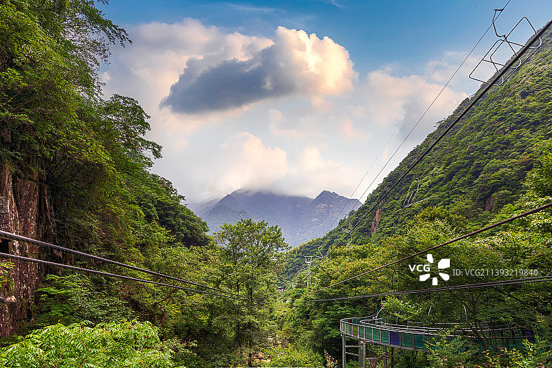 浙江省安吉县-浙北大峡谷（49）图片素材
