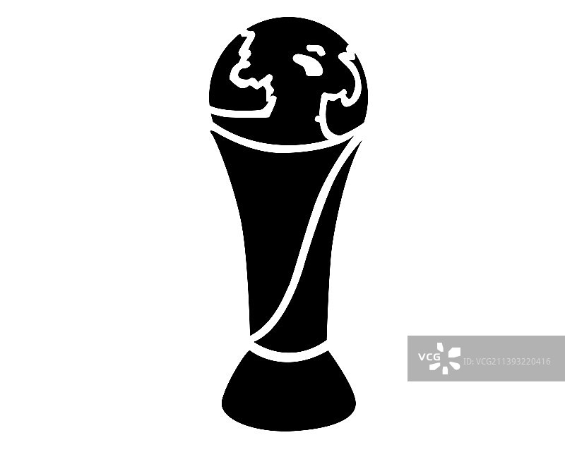 FIFA世界杯足球奖杯标志图片素材