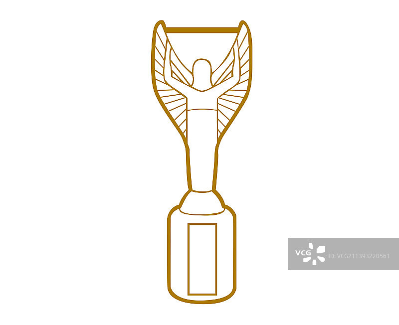 复古大力神杯：世界杯冠军的象征图片素材