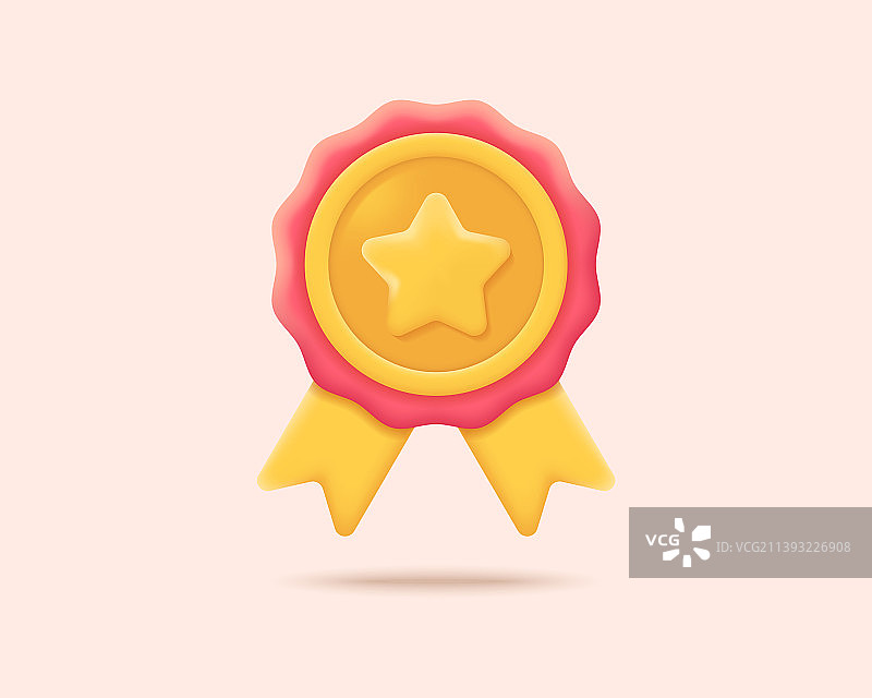 3D颁奖写实图标概念图片素材