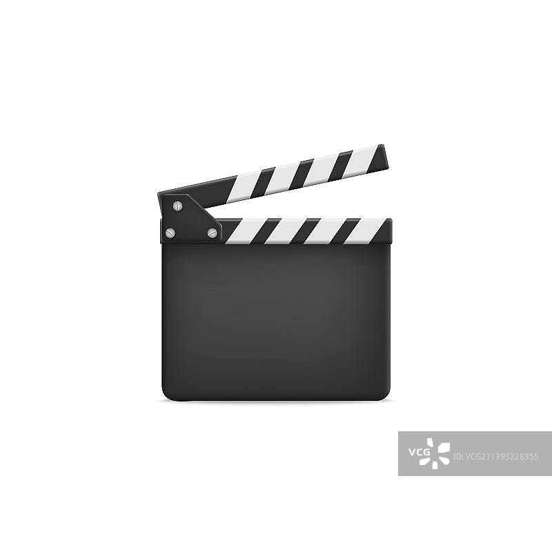 带木板的电影场记板图片素材