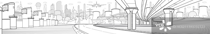 水电站河流大坝火车图片素材