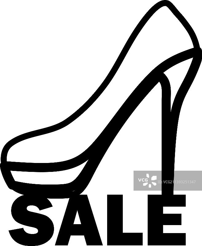 促销高跟鞋图标图片素材