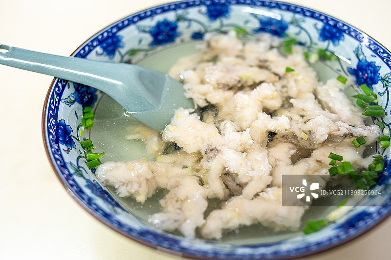 浙江温州著名小吃鱼丸图片素材