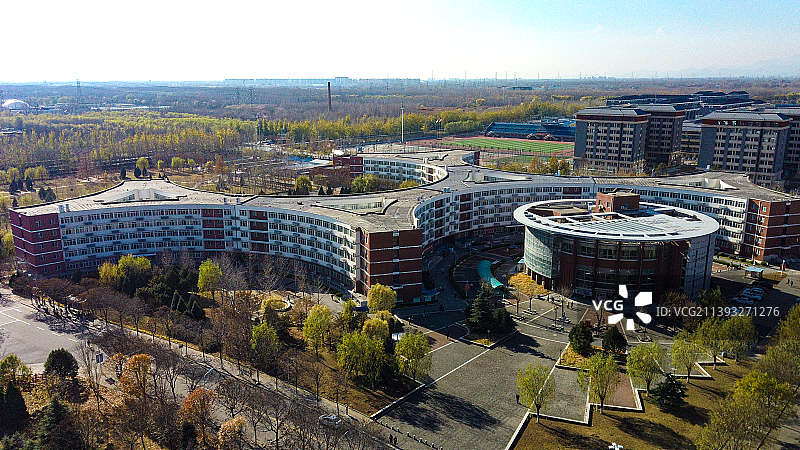 首都师范大学良乡校区宿舍&食堂图片素材