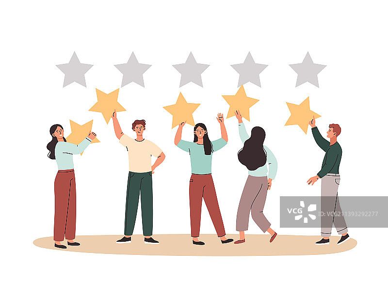 评分与反馈图片素材