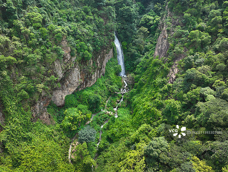 广东省佛山市南海区西樵山风景区樵山文化中心听音湖白云洞景区航拍图片素材