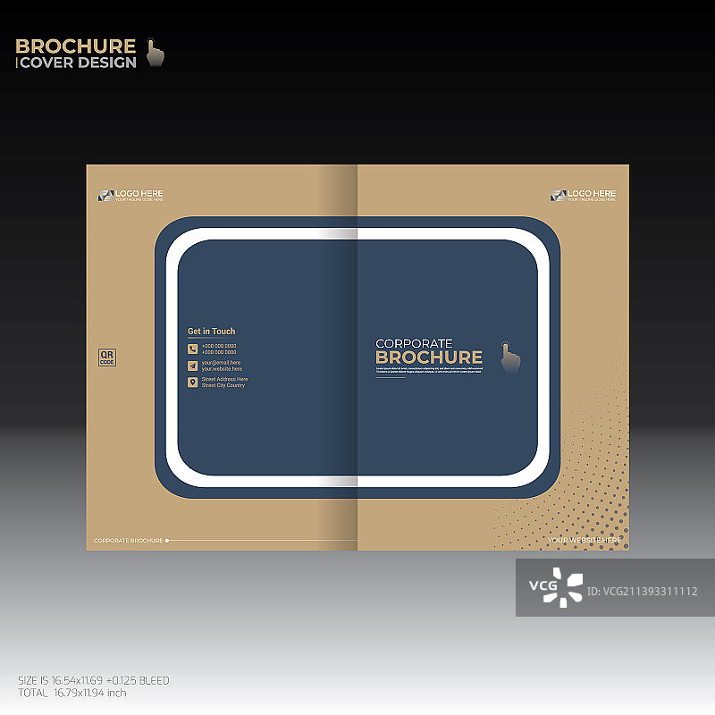 通用宣传册封面图片素材