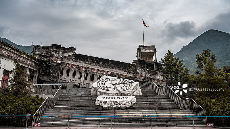 汶川映秀地震博物馆图片素材