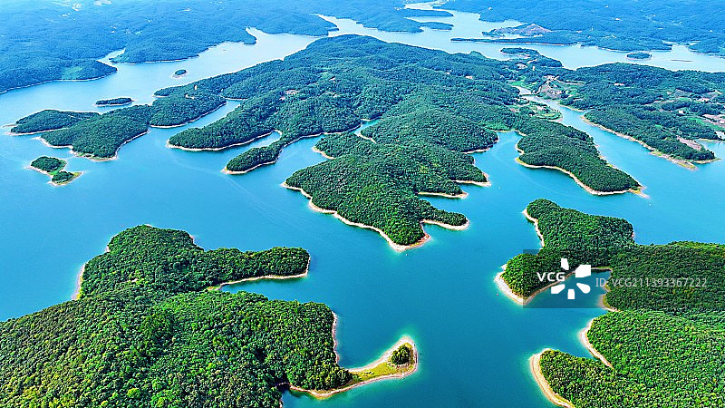 荆门“千岛湖”——漳河风景区图片素材