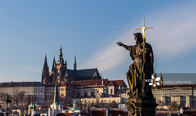 布拉格远景图片素材