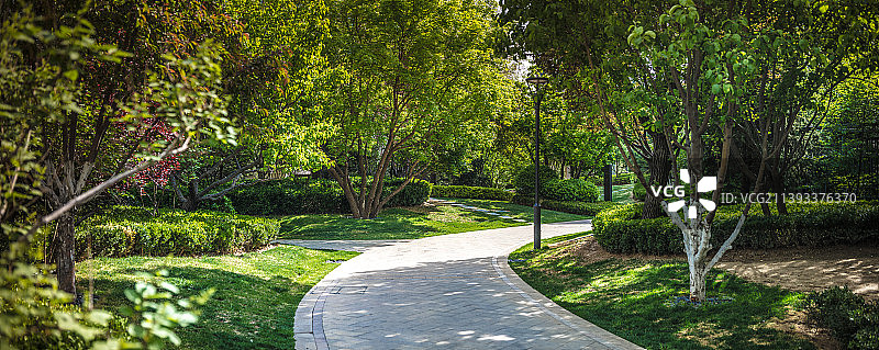 房地产园林美景图片素材