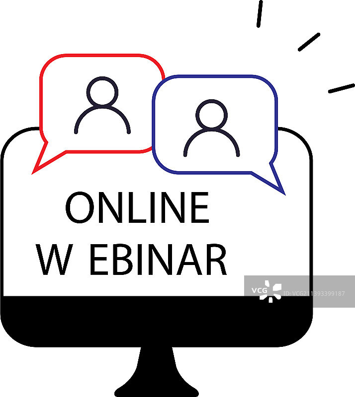 在线网络研讨会通讯图片素材
