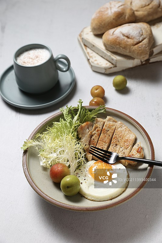 轻食早餐图片素材