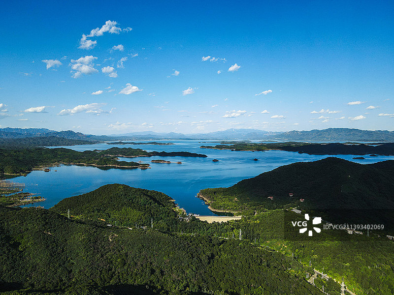 密云水库图片素材