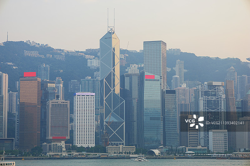 香港 中环 金钟 湾仔 会展中心图片素材