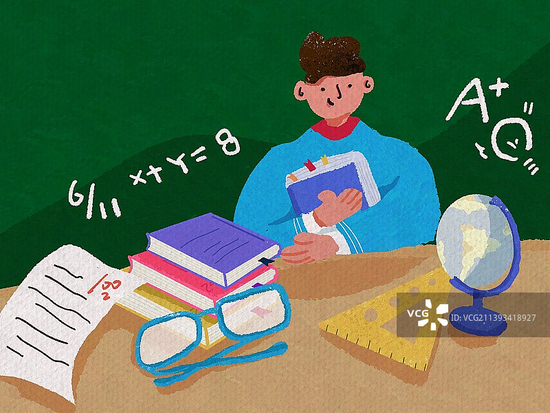 开学季直播在线教学教师节图片素材