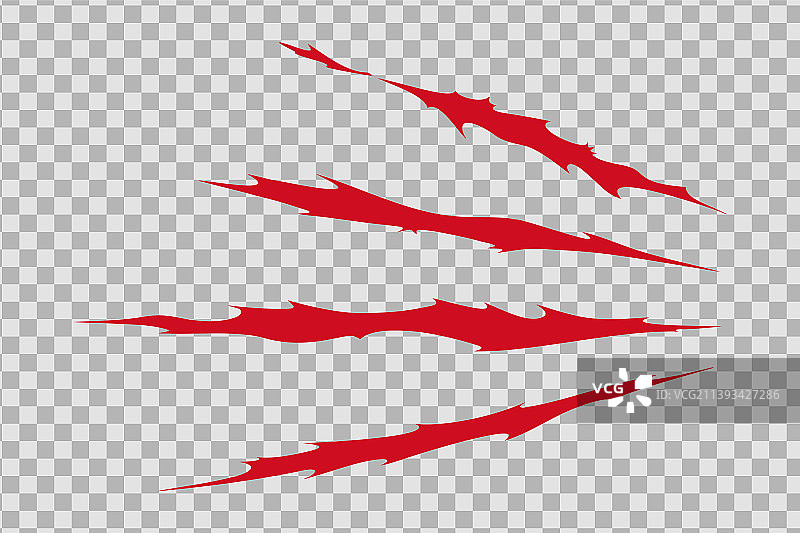 野生动物的爪子抓痕图片素材