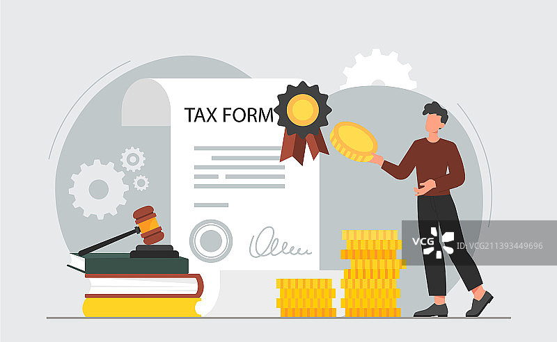 税法概念图片素材
