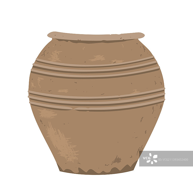 老式粘土罐仿古赤陶陶器设计图片素材