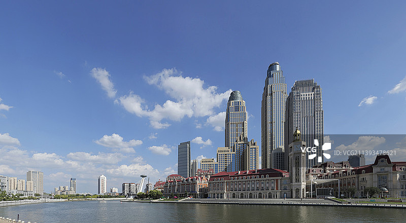 天津津湾广场图片素材