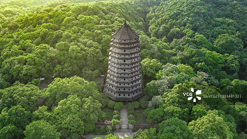 春日六和塔图片素材