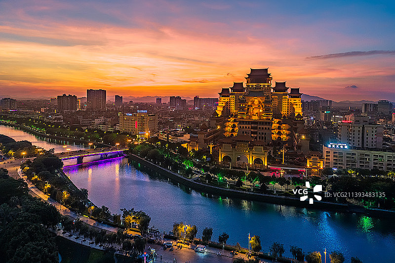 《玉林云天宫》图片素材